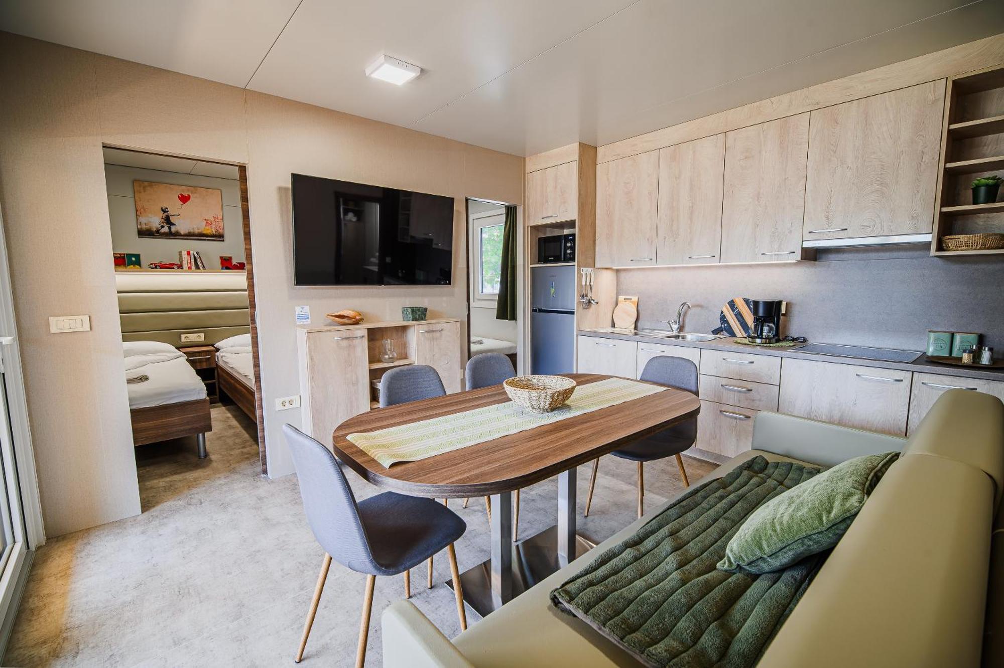 Premium Mobile Homes With Thermal Riviera Tickets Catez ob Savi Quarto foto
